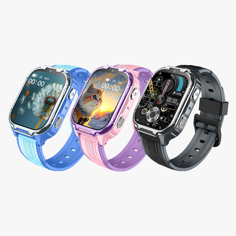 4G Kids Smart Watch With GPS Tracker, Video Call, SOS Safety Alert, WiFi Positioning, Camera, Sleep Monitor Pedometer Smartwatch For Boys And Girls 1
